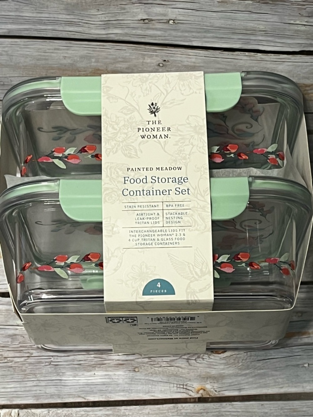 The Pioneer Woman Food Storage Containers - Picture 2 of 3